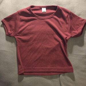 Red Baby Tee